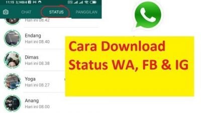 3 Cara Download Photo Video Status Whatsapp Facebook Instagram