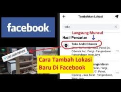 Cara Membuat Lokasi Baru Di Facebook Agar Lokasi Muncul Di Facebook 100% Berhasil