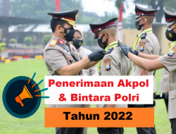 Pendaftaran Bintara Polri Tahun 2022 Dibuka dan Gratis! Ini Link, Tahapan dan Syaratnya.