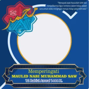 Pasang Twibbon Maulid Nabi Muhammad 1444 Hijriyah